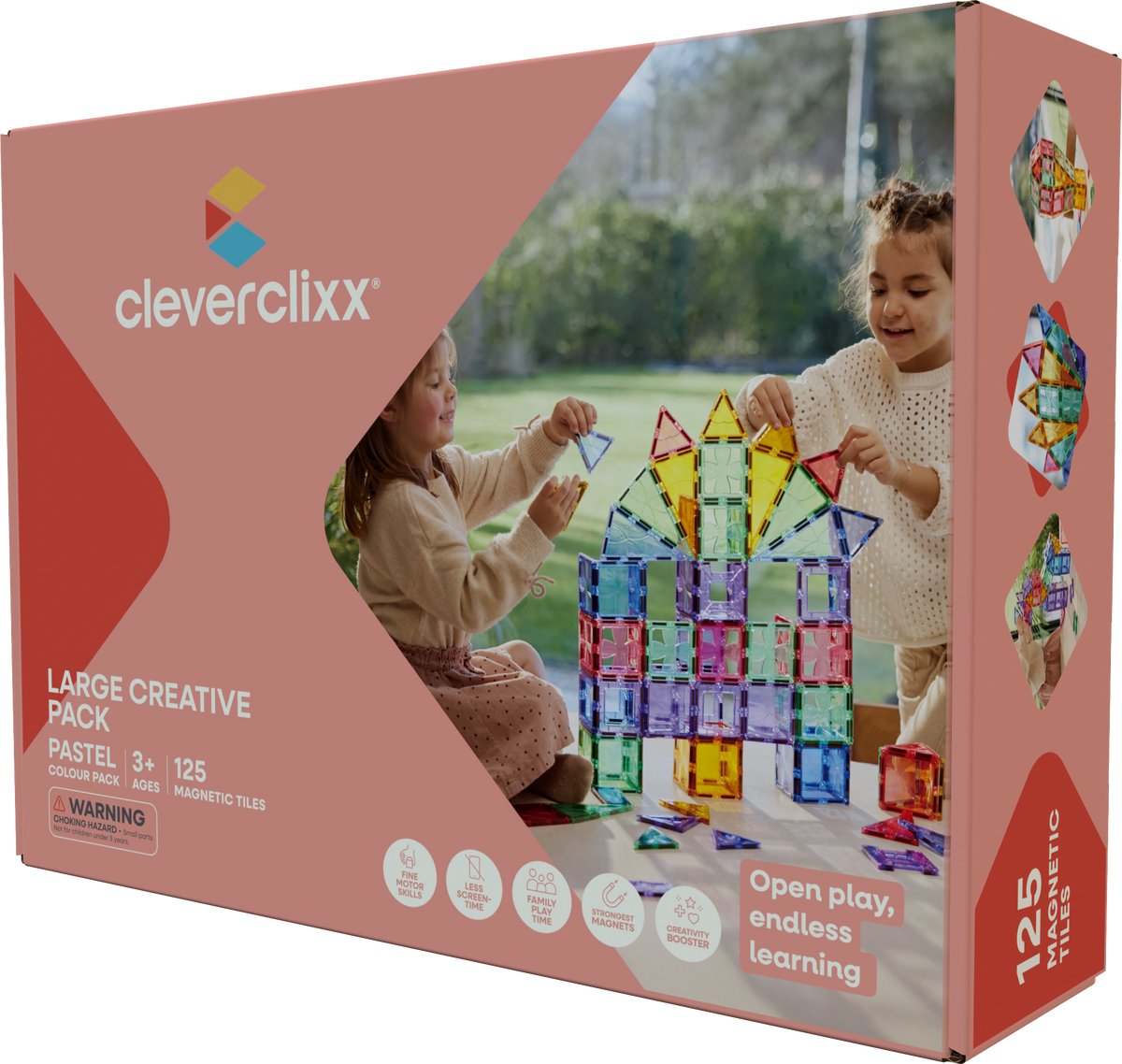 Cleverclixx Large Creative Pack Pastel | 125 Stuks