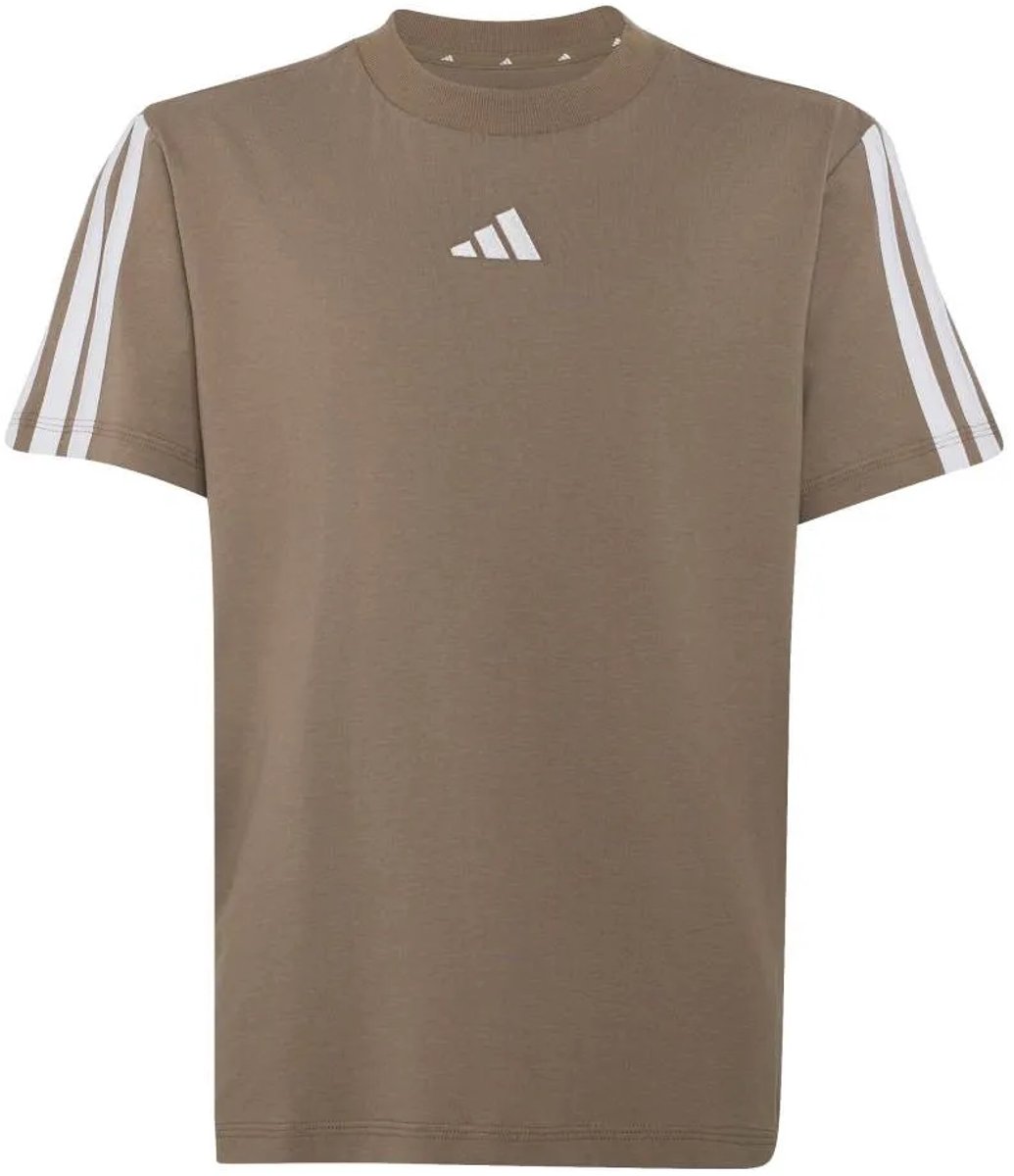 Adidas Essentials T-shirt Met Korte Mouwen 11-12 Years Kinderen Khaki