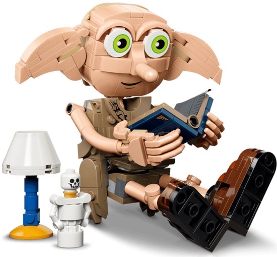 LEGO Harry Potter Dobby de Vrije Elf Bouwbaar Tovenaarswereld Speelgoed voor Kinderen 76469
