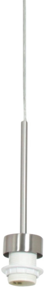 Hanglamp Sparkled Light 3602ST in staalkleur, hoogte verstelbaar van 20 tot 135 cm, metaal, modern design, merk Steinhauer