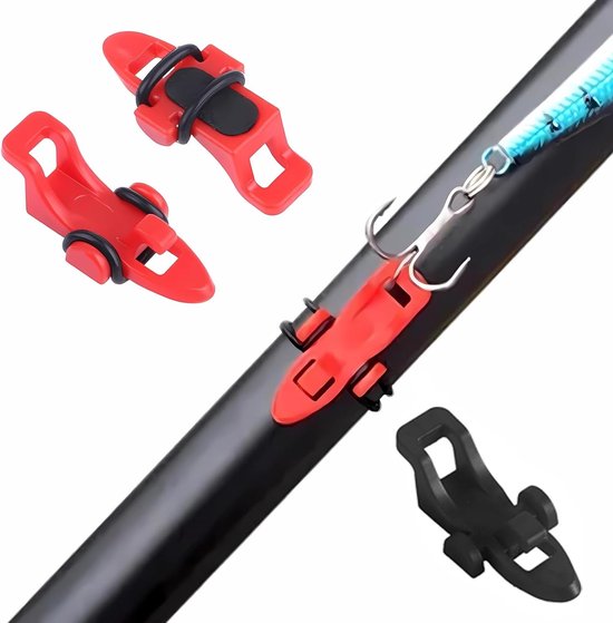 Vishaak Houder voor Aas en Lures - Veiligheidsbescherming voor Vissers - 3 Stuks Visaccessoires en Gereedschap — afbeelding 4