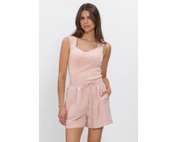 Amaya Amsterdam Sunroot Top Dames - Topjes - Lichtroze - Maat XS