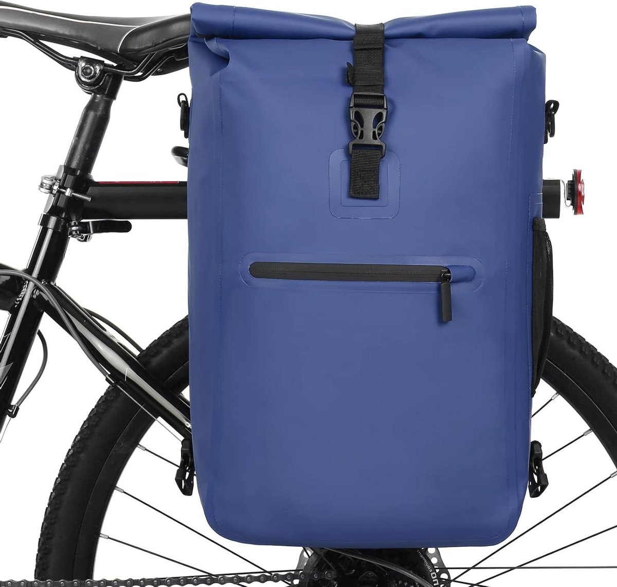 Fietsbagage Tas - Rugzak Schoudertas - Outdoor Fietsen - 3-in-1 Waterdicht - 28x17x48cm - Blauw