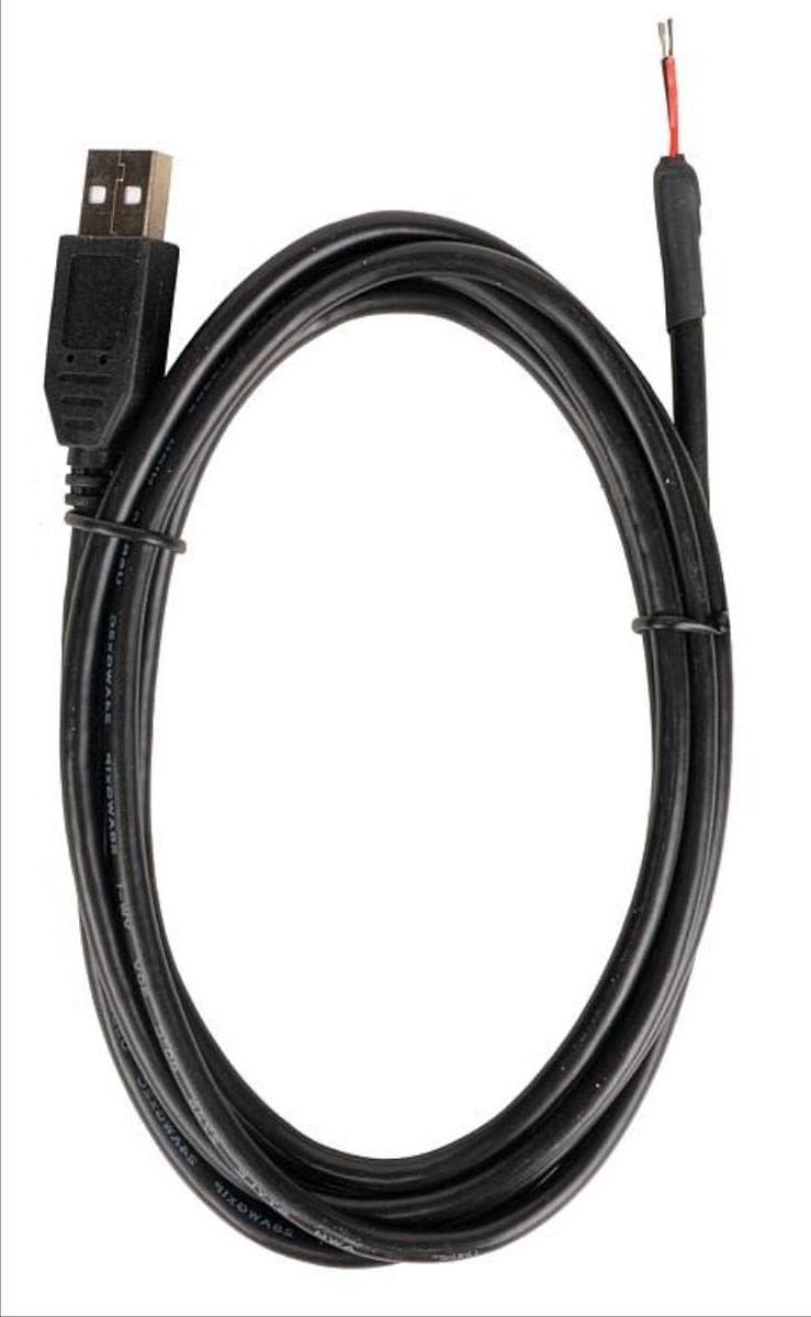 USB Kabel - Datakabel Type A - Modelbouw Verlichting - Met Open Einde - 2 Meter - Meervoudig