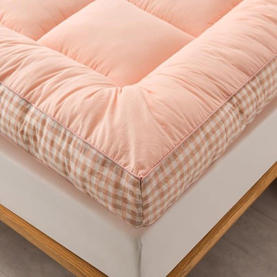 Japanse futon matras - Oprolbare slaapmat - Comfortabel slapen - Traditionele beddenoplossing - Voor 1 of 2 personen - Grijs — afbeelding 2