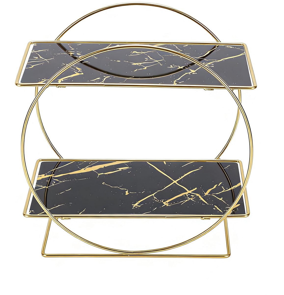Bathroom Organizer – 26x15x26cm – 2 Tier Countertop Storage – Space Saving Design – Metal Frame – Bathroom & Kitchen