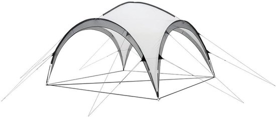 Kampeer Shelter - Strand Tent - Zon Bescherming - Waterafstotend Materiaal - 2 Persoons - Grijs — afbeelding 4