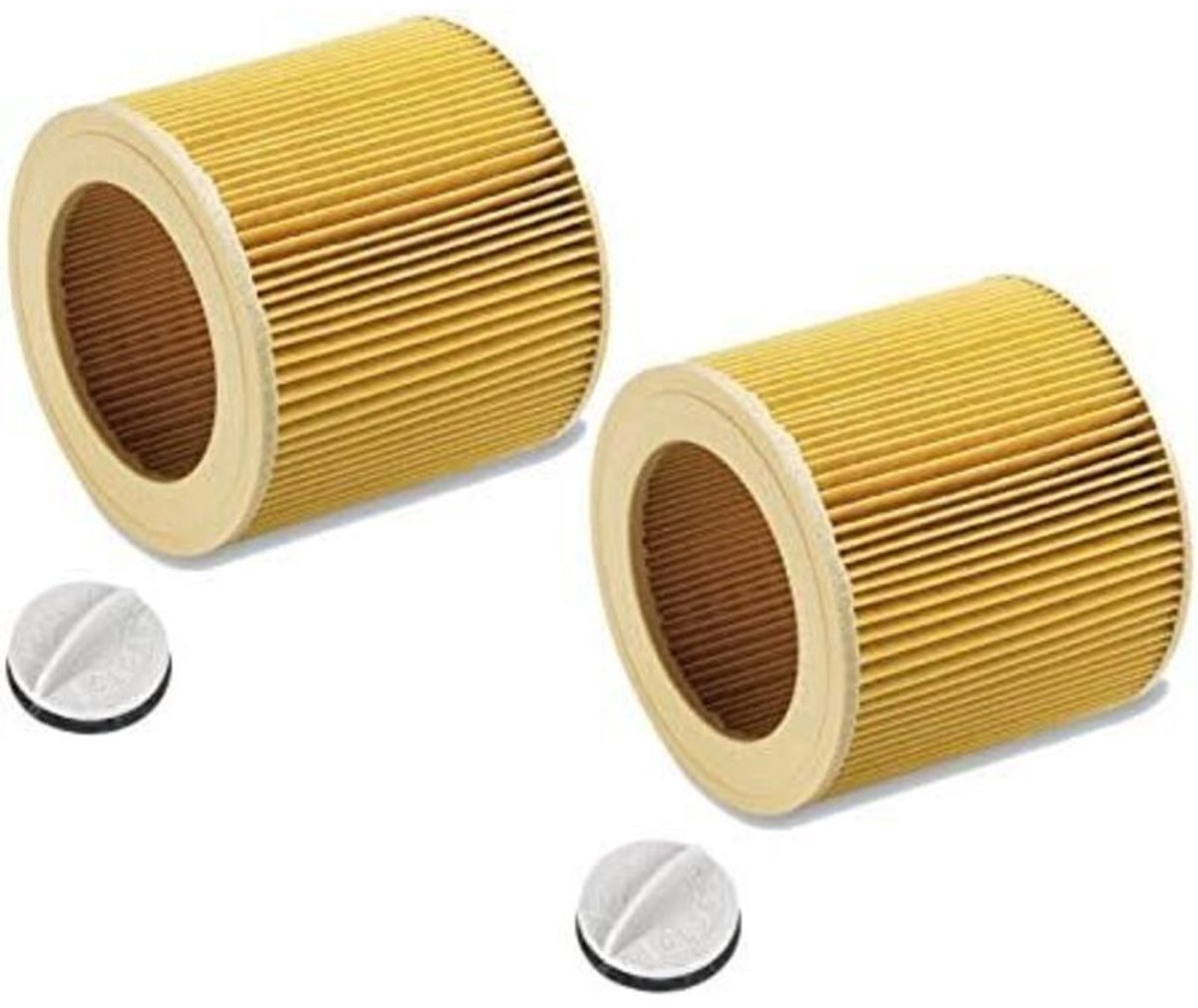 Van toepassing op KärcherWD2/WD3 2Elk filterelement