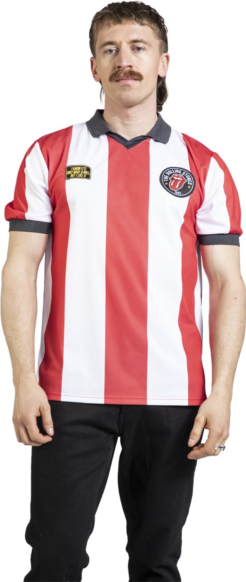 The Rolling Stones Soccer Jersey Heren Jersey - meerkleurig - XL van the — afbeelding 3