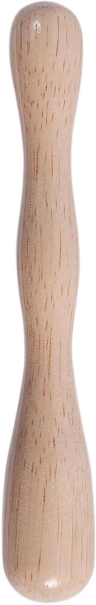 Stopgereedschap voor Breien - Reparatiehulp Handschoenen - Kleding Repareren - Dubbele Diameter Ontwerp - 16 cm Lengte - Houtkleur