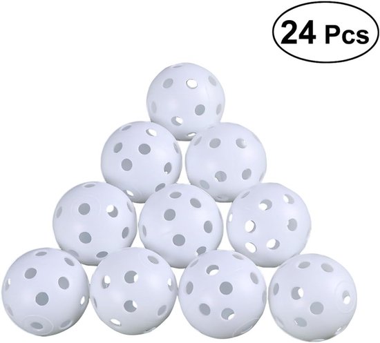 Golf Oefenballen - Golfballen Trainingsballen - Golf Oefenen - Lichtgewicht Beperkte Vlucht - 41 mm - Wit van GOLF — afbeelding 5
