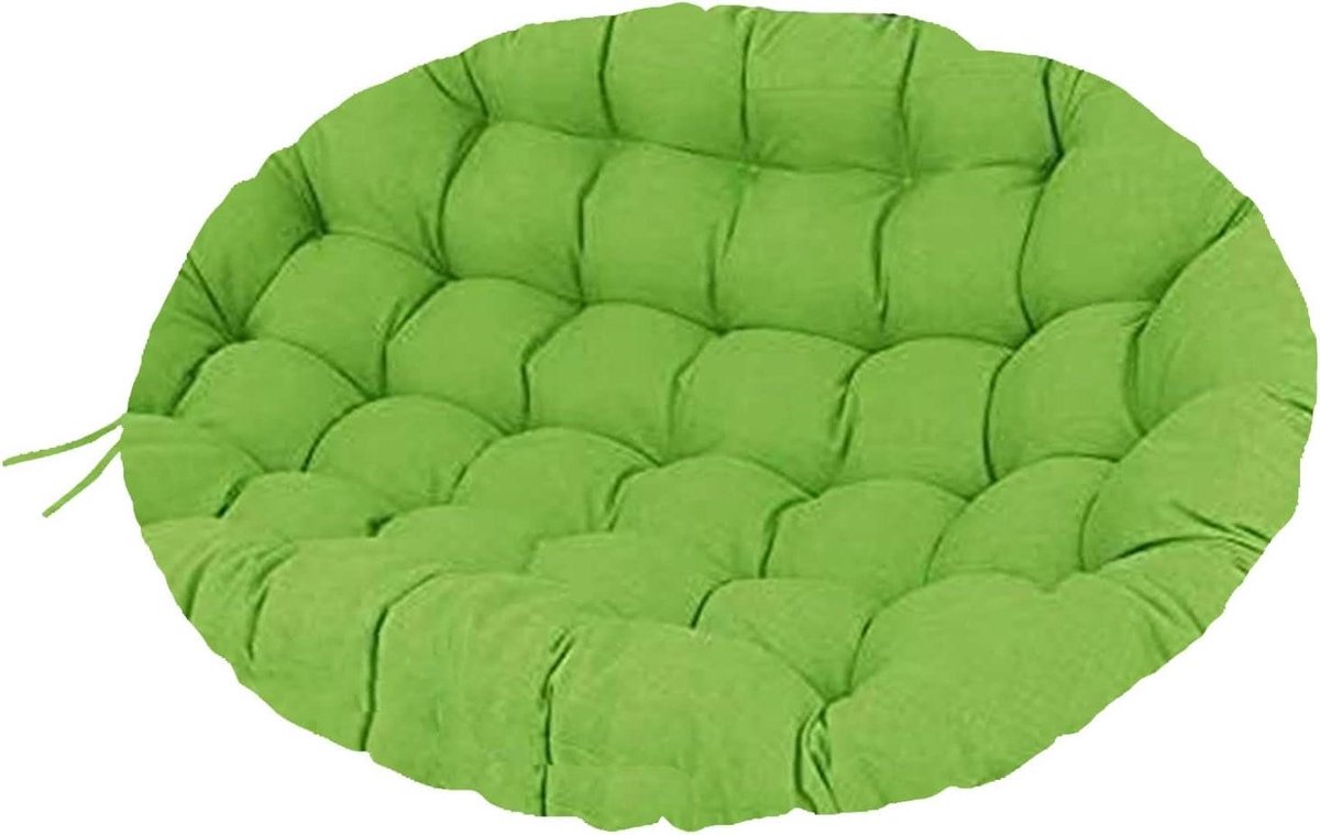 Ronde Stoel Kussens - Schommelstoel Kussen - Buiten Zitten - Waterbestendig - 140 x 140 cm - Grijs