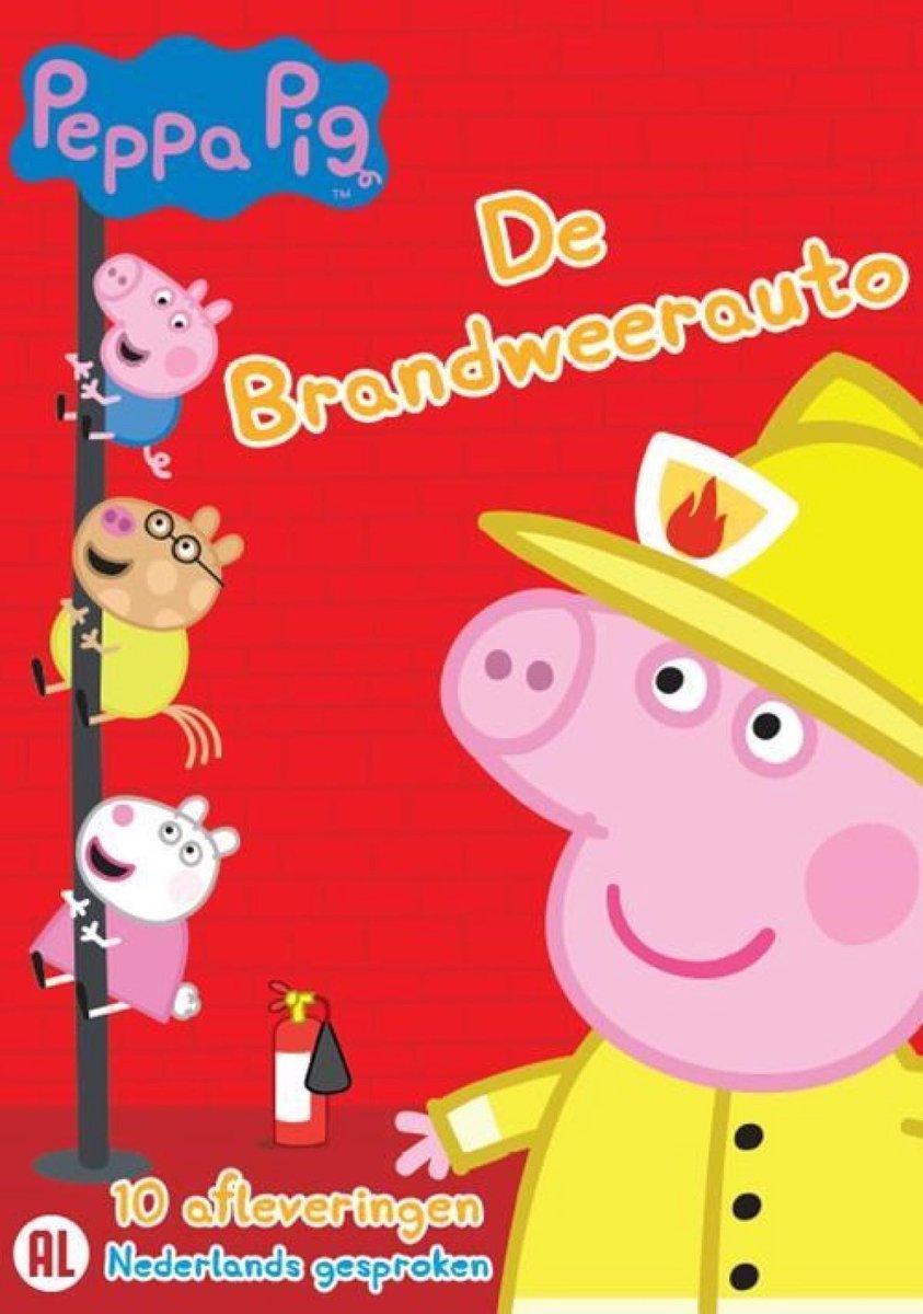 Peppa Pig - Brandweerauto (DVD)