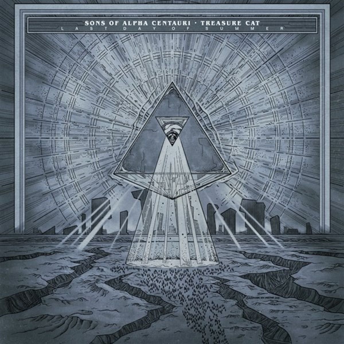 Sons Of Alpha Centauri/Treasure Cat - Last Day of Summer (LP)