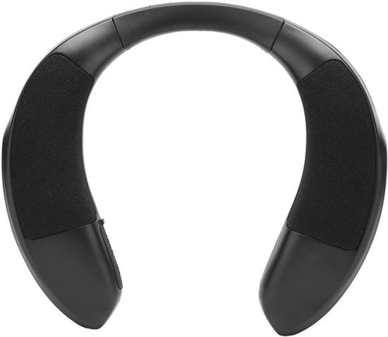 Draagbare nekband speaker draadloos met Bluetooth 5.0, stereo 3D geluid, handsfree bellen, MP3 speler, voor sport & wandelen
