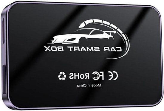 CarPlay AI Box - Smart Box Adapter - Auto Navigatie - Draadloze Connectiviteit - 15 x 8 x 3 cm