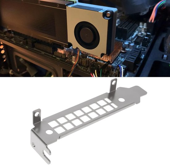 Dailygoody - GPU Steun Beugel - 8cm Slim - Sterke ondersteuning - Geschikt voor Nvidia Tesla P4 M4 T4 - Perfect voor gamers en ontwerpers - 2 stuks - ... — afbeelding 3