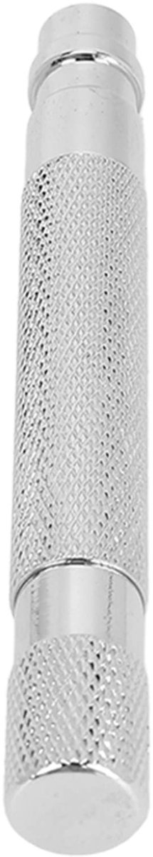 Solidchoice - Dailygoody - Vervangend handvat - Scheerapparaat handvat - Antislipontwerp - Zilver - Duurzaam en herbruikbaar - Geschikt voor thuis en reizen - Vergo