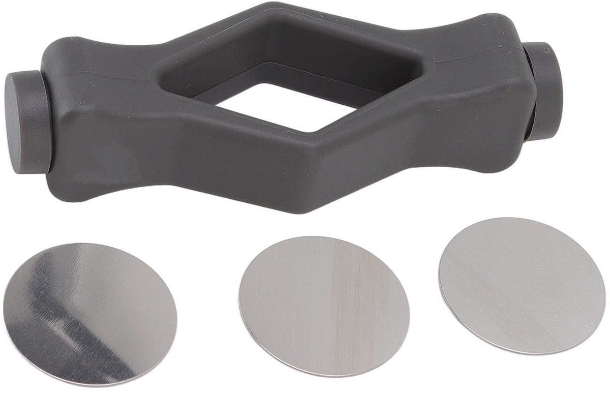 Solidchoice - Dailygoody - Magnetische Wasmachine Deurstopper - Deur Prop - Ventilatie Ondersteuning - Grijs - Geurverwijdering - Voorlader Ondersteuning - Geschikt