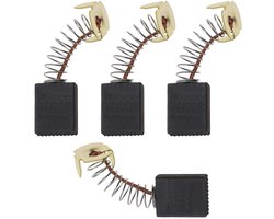 Solidchoice - Dailygoody - Koolborstels - Carbon Borstels - 2 paar - Zwart - Vervangingsonderdelen - Voor Evolution Rage 2 - Formaat 16.5x13.5x6.5mm