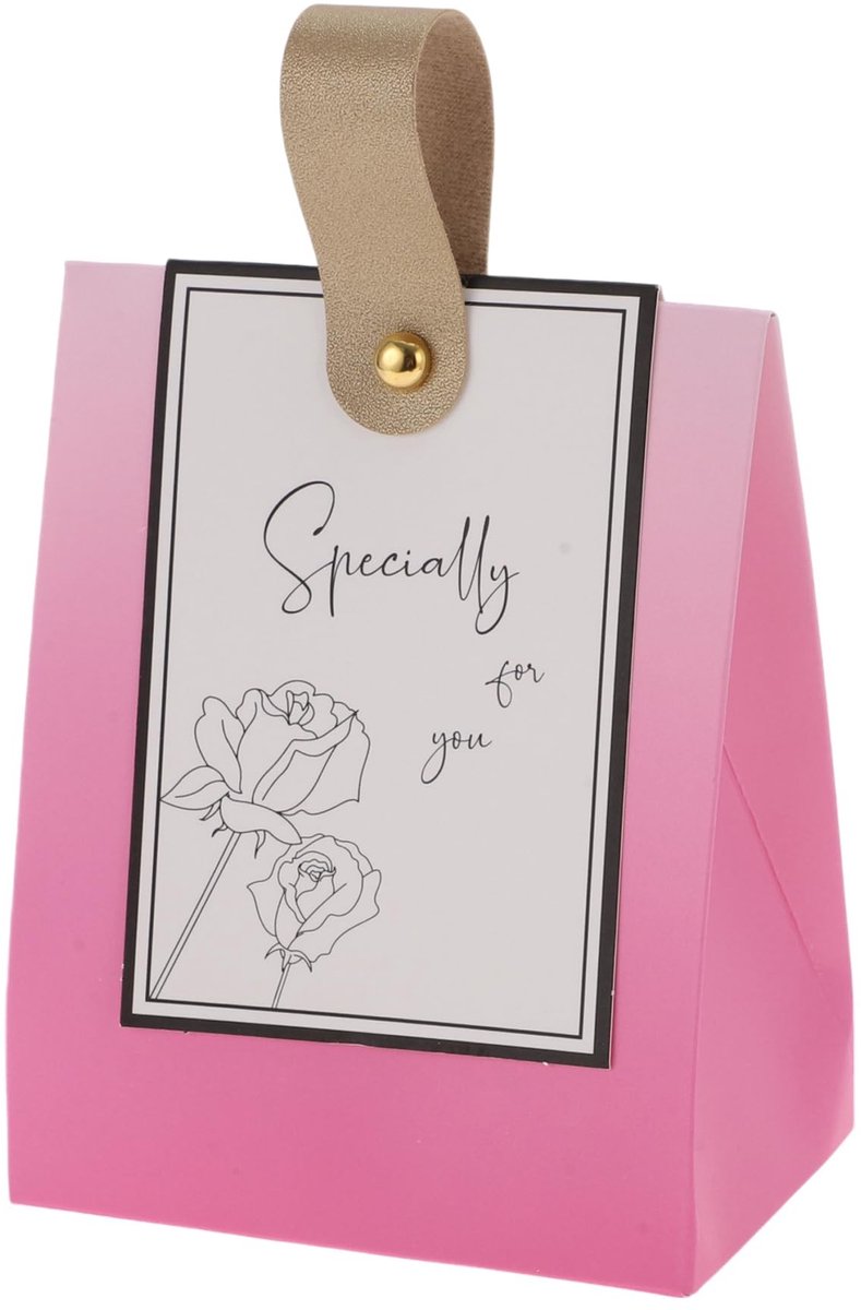 Solidchoice - Dailygoody - Geschenkdozen - Cadeauverpakking - Voorgevouwen en gebruiksvriendelijk - Rood-roze - Perfect voor elke gelegenheid - Uniseks geschenkdozen