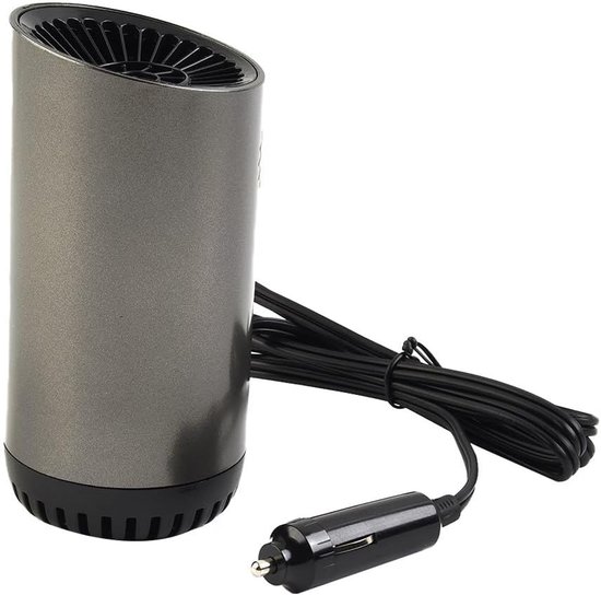 Auto Verwarming Fan - Camping Kachel - Winter Rit - Snelle Ontdooier - 16 x 10 x 8 cm - Zwart — afbeelding 4