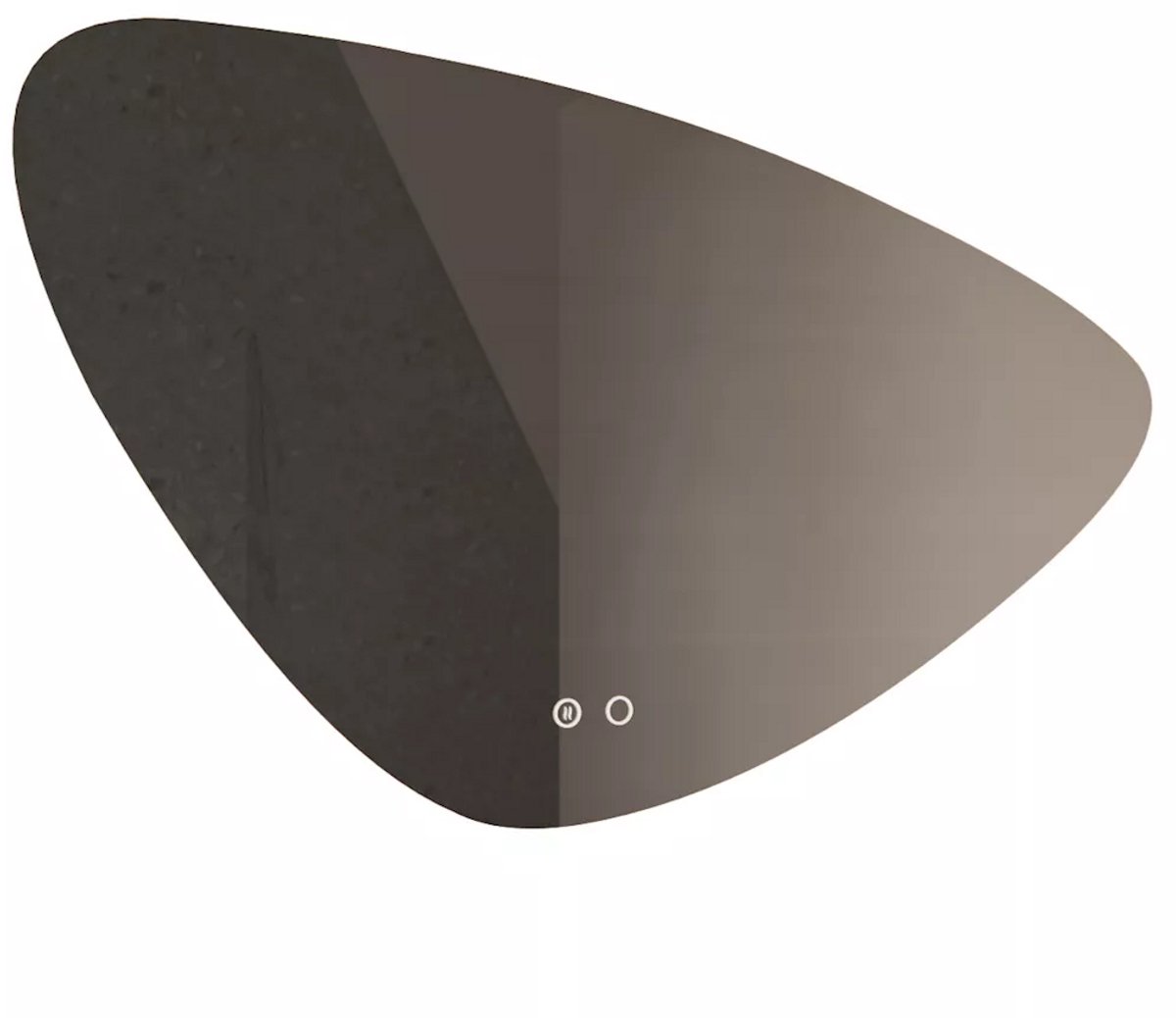 Badkamer spiegel GD Strano 100x59cm met anti-condens functie en indirecte/dimbare LED verlichting