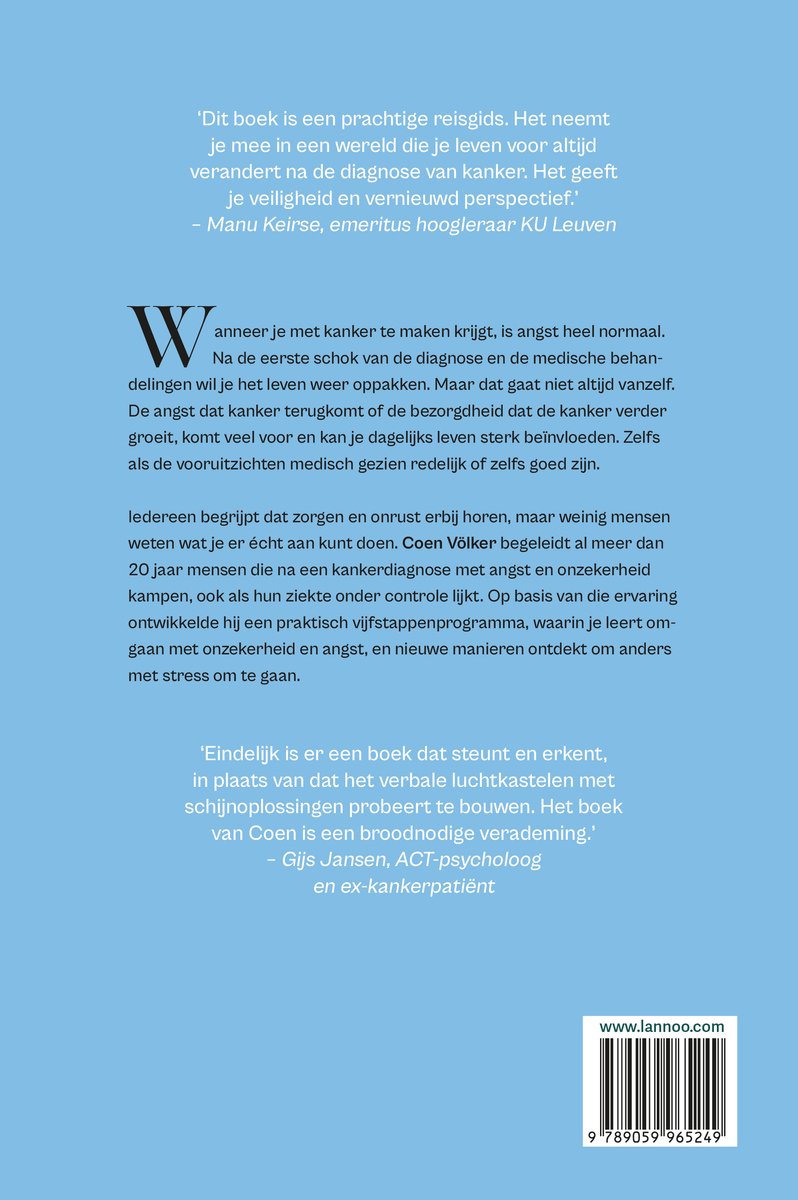 Verder leven na kanker - back cover