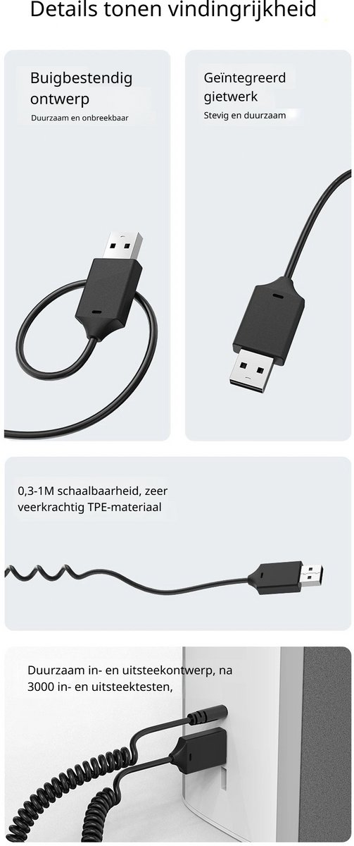 DrPhone CarLink Bluetooth 5.4 AUX Ontvanger - USB naar 3.5mm Jack Audio Adapter voor Auto en Speaker van DrPhone — afbeelding 3