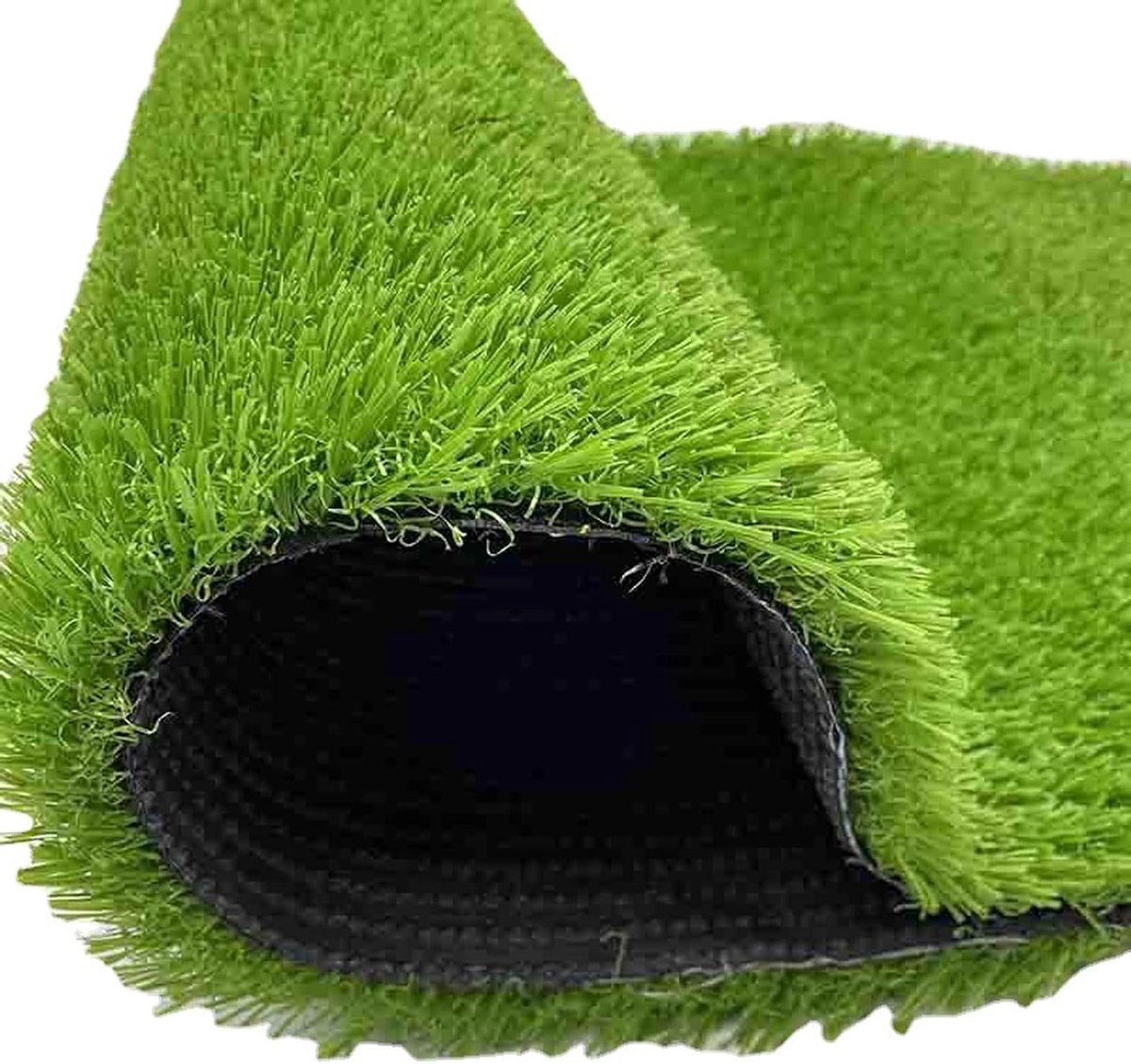 Kunstgras Gazon - Nep Gras Tapijt - Balkon Decoratie - Extra Zacht Dik - 1x4m - Groen