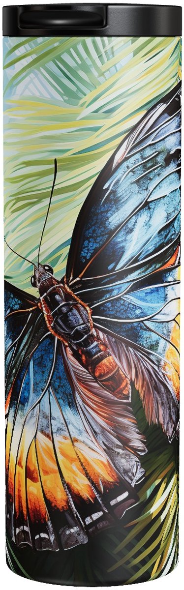 Vlinder Shining Butterfly - Thermosbeker 500