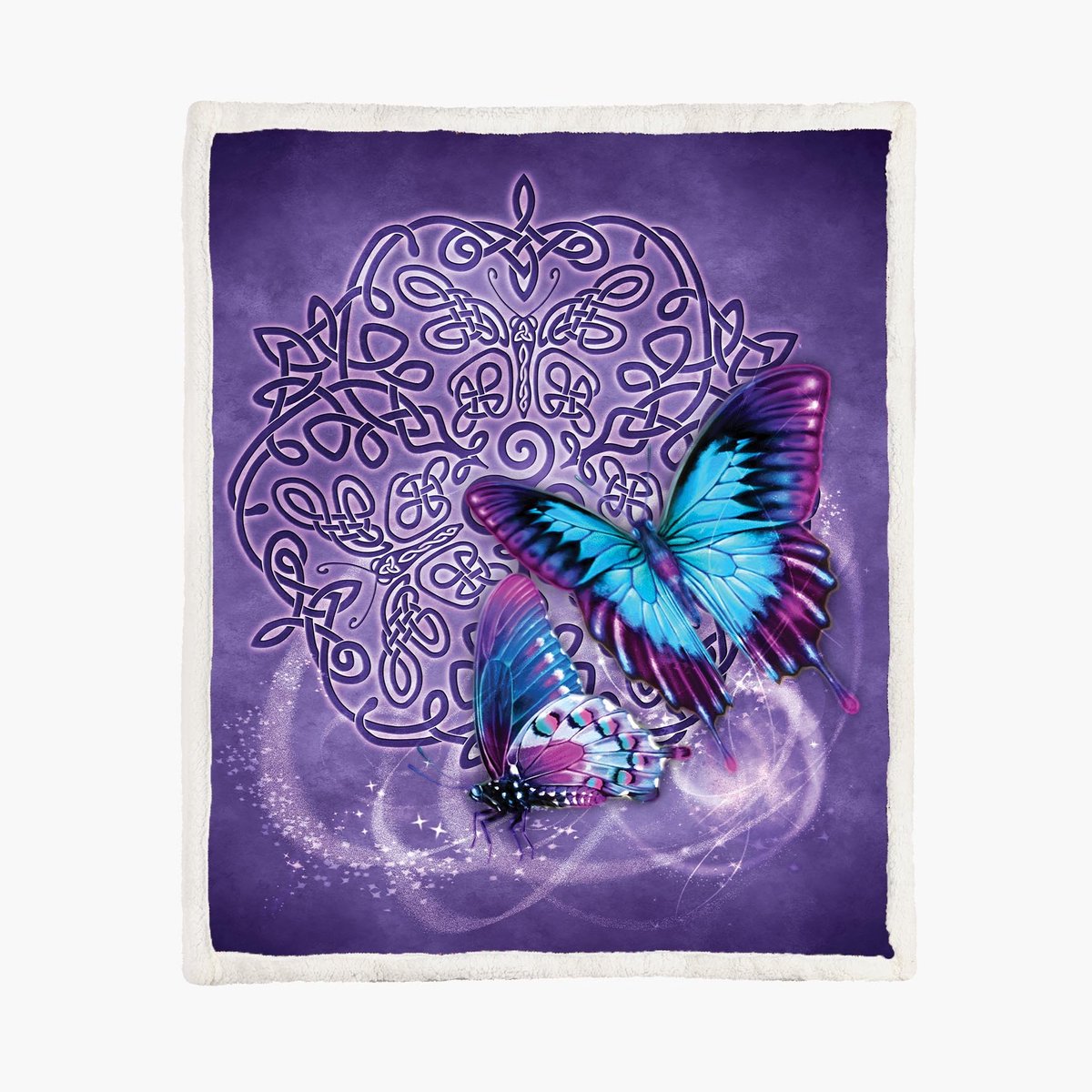 Vlinder Fleece Deken 130*150cm Celtic Butterfly