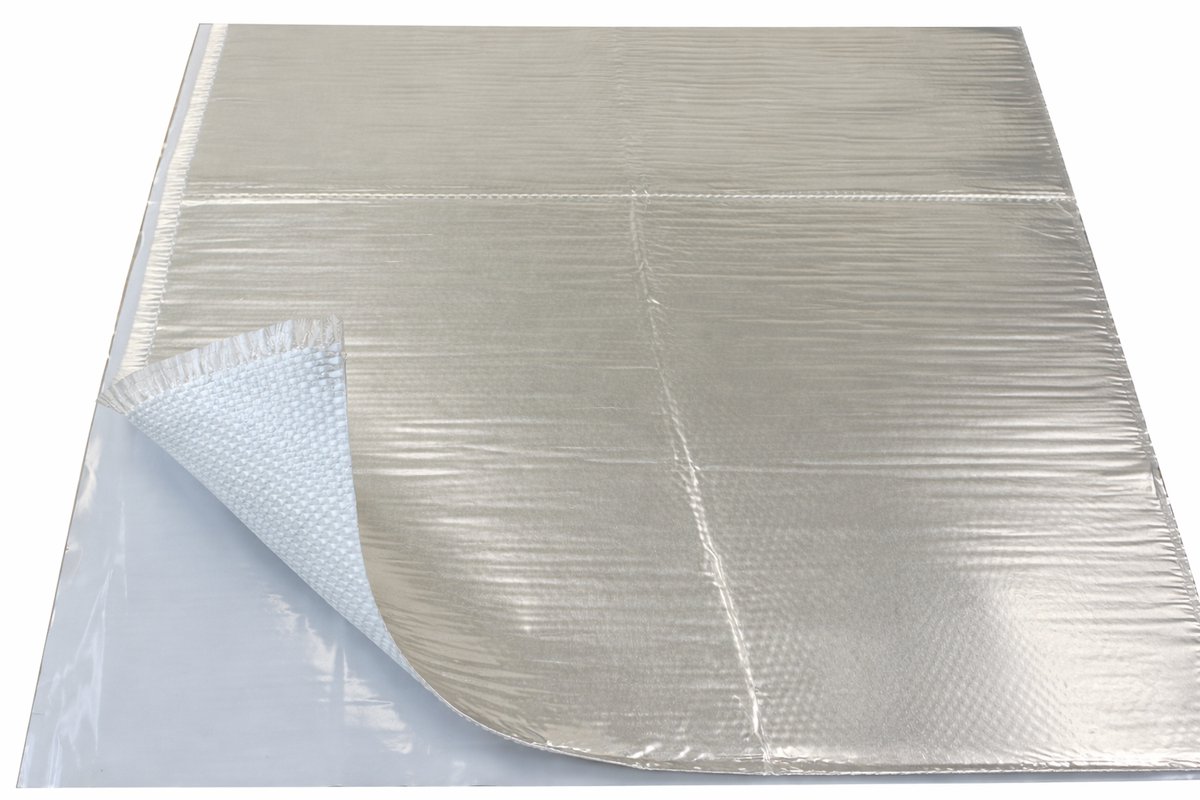 95 x 50 cm | 1 mm | Premium hittewerende mat glasvezel zelfklevend
