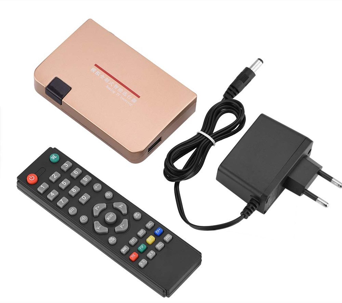 OmGoods - Dailygoody - Video Converter - RF naar HDMI - Met afstandsbediening - Compact formaat - Analoge TV ontvanger - Geschikt voor diverse apparaten - Zwart