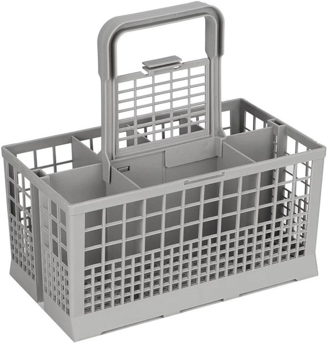 Vaatwasser Bestekmand - Bestekhouder Vaatwasser - Vaat Schoonmaken - Universele Pasvorm - 24 cm - Grijs