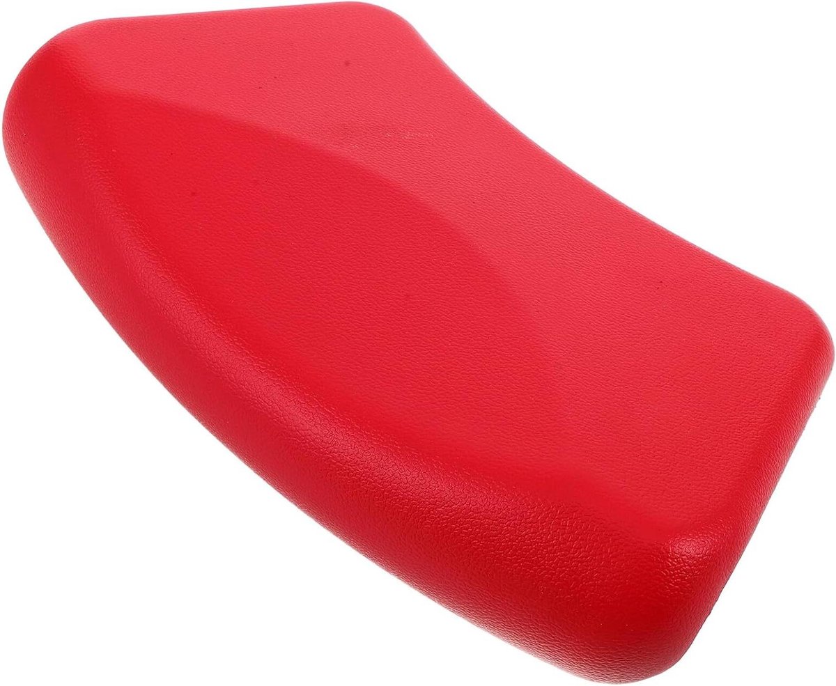 Badkussen - Neksteun - Ontspannen in bad - Antislip basis - 17.5 cm breed - Rood