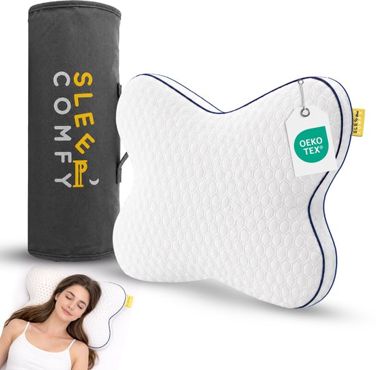 Sleep Comfy Traagschuim Hoofdkussen