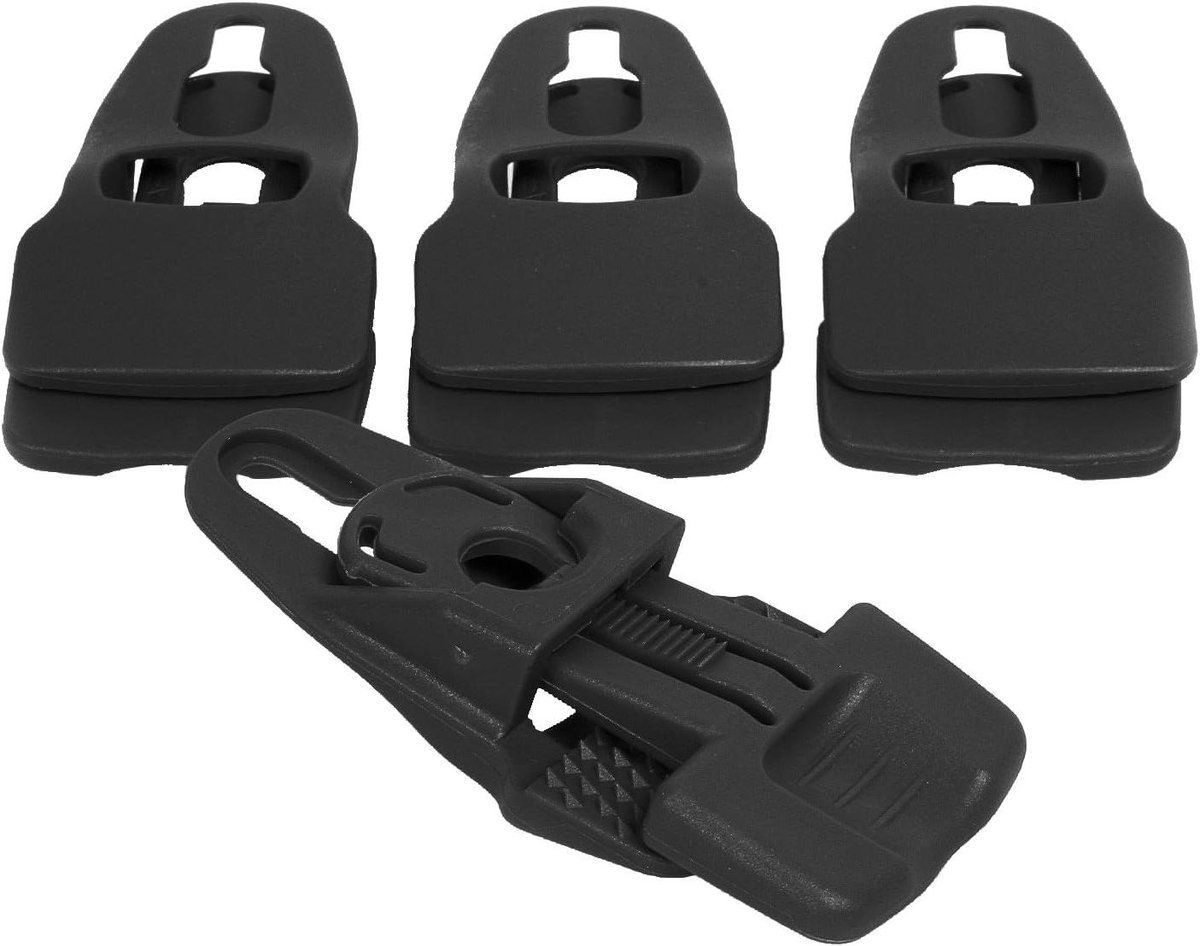 Relags 11555 Holdon Multiclip clip, zwart, midi