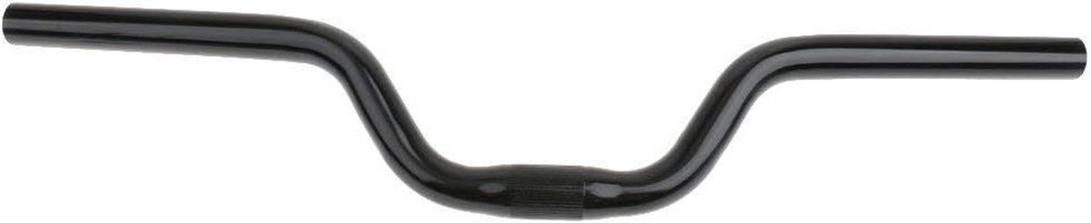 Fietsstuur Aluminium - Riser Bar - Fietsen Opknappen - Mat Oppervlak - 520mm Lengte - Zwart