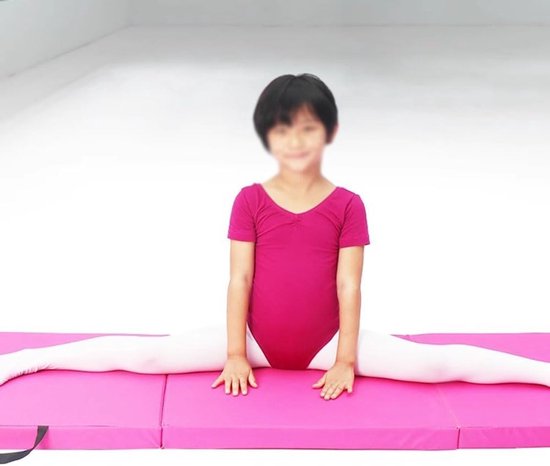 Opvouwbare Gymnastiekmat - Oefenmat Sportmat - Thuis Sporten Spelen - Schokabsorberend Vormvast - 180x60x5cm - Groen — afbeelding 3
