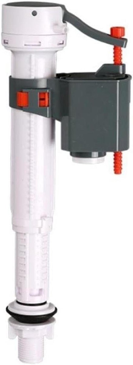 Toilet Vulklep - Inlaatklep Reservoir - Badkamer Reparatie - Verstelbare Hoogte - 29x14x15CM - Wit