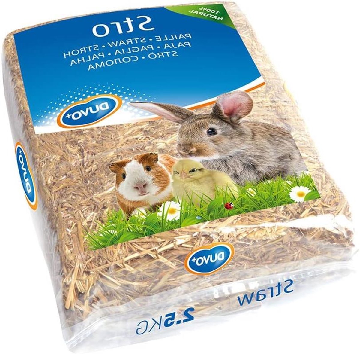 Knaagdier Strooisel - Bodembedekking Dier - Schone Kooi - 100% Natuurlijk - 25 kg - Natuurlijk