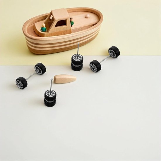 Modelauto Wielen Set - RC Banden Vervanging - Modelbouw Projecten - Verbeterde Grip - 3x1x1 CM - Diverse Kleuren — afbeelding 4