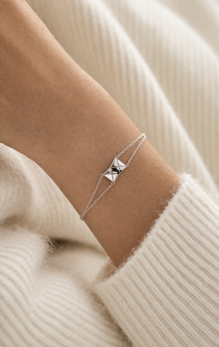 Brendoe Zilveren Armband Dames 925 Zilver – Minimalistische Armband – Nikkelvrij
