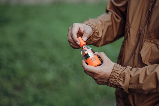 FLEXTAIL MAX PUMP 3 - Hoge snelheid 2-in-1 oplaadbare luchtpomp en zaklamp lichtgewicht kleur ZWART met Hardcase. van Merkloos — afbeelding 2