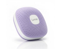 Lunae White Noise Machine 2026 - Witte Ruis Apparaat met Nachtlampje - Geschikt voor Baby's, Kinderen en Volwassenen - Slaaphulp Baby - Slaaptrainer kinderen - Lavender Purple