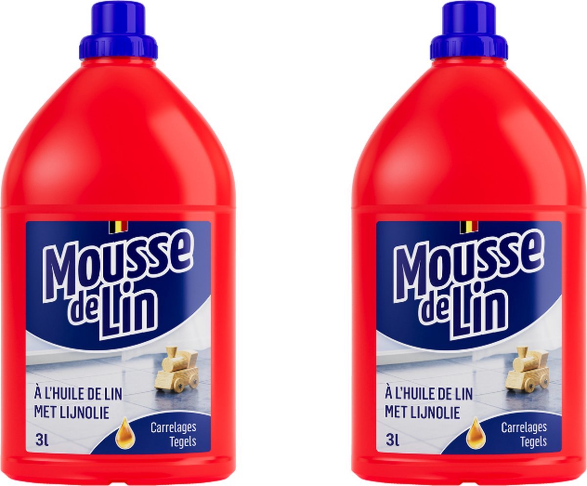 Mousse De Lin - Lijnolie - 2x 3L - voordeelverpakking