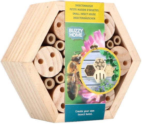 Bûten Home Insectenkast Hexagon Bijen -