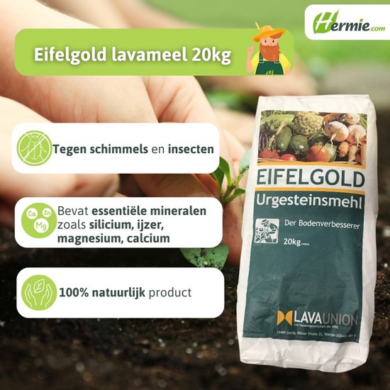 Eifelgold Lavameel 20 kg