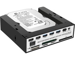Externe Harde Schijf Dock - HDD Station Lezer - Data Back-up Maken - Alles-in-één Kaartlezer - 2.5 & 3.5 Inch